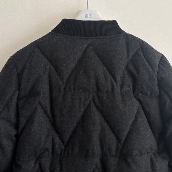 Dolce & Gabbana Bird, Dog Patch Quilted Puffer Wool Down Bomber Jacket - 48 S- M - Picture 6 of 13